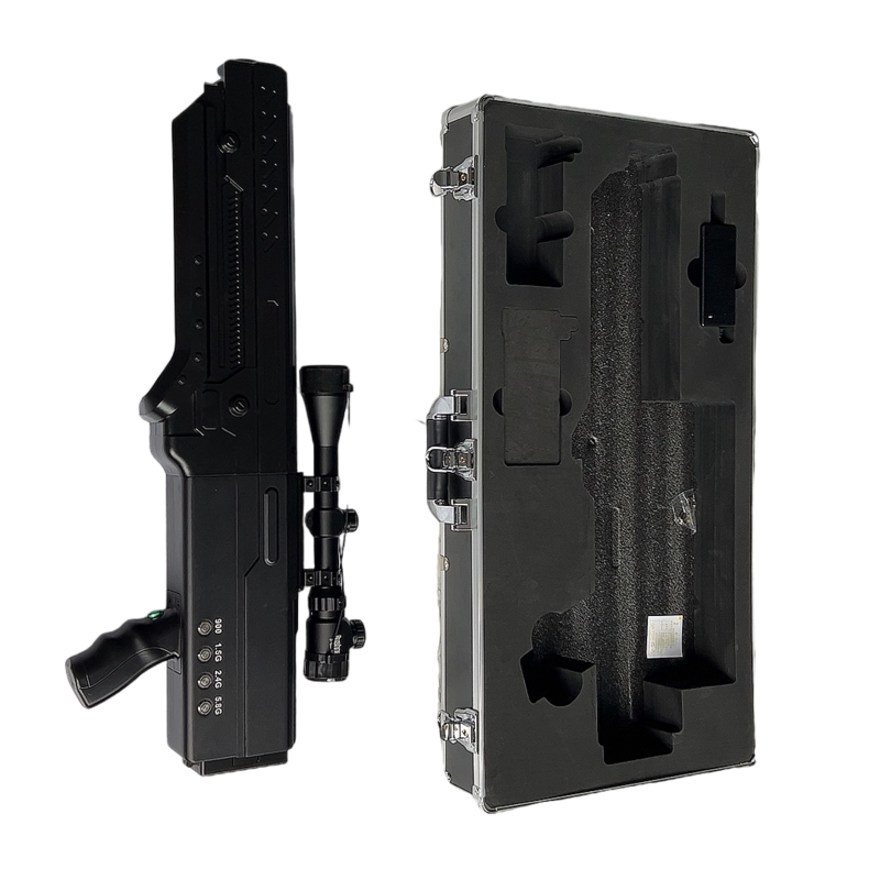  点军手持便携式枪型低空防御反制四通道A型