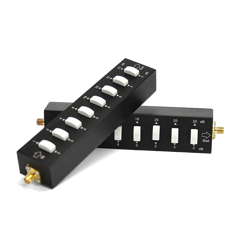  点军步进可调衰减器SMA接口或N型接口0-90DB可调可选